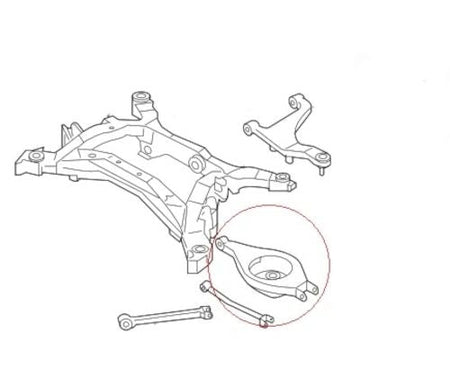 Nissan 350Z (2002-2009) Rear Spring Bucket Suspension Arm Bushes
