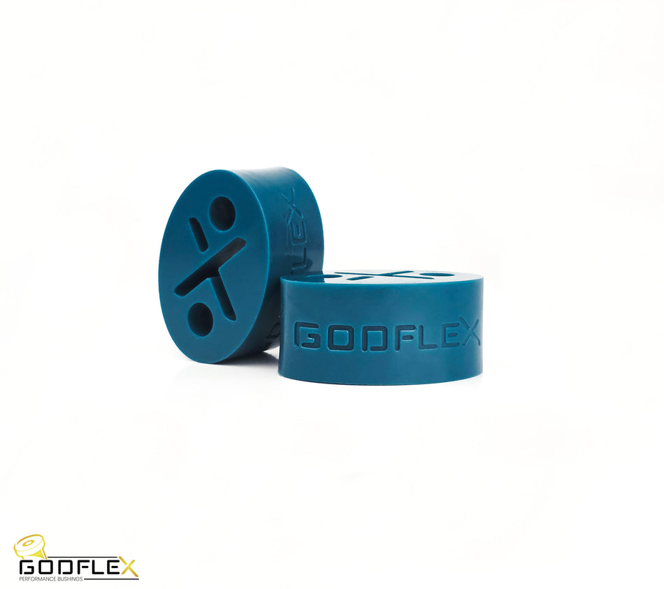 VW Golf Mk6 Inc R/GTi Rigid Exhaust Mount Hanger Bushes Pair