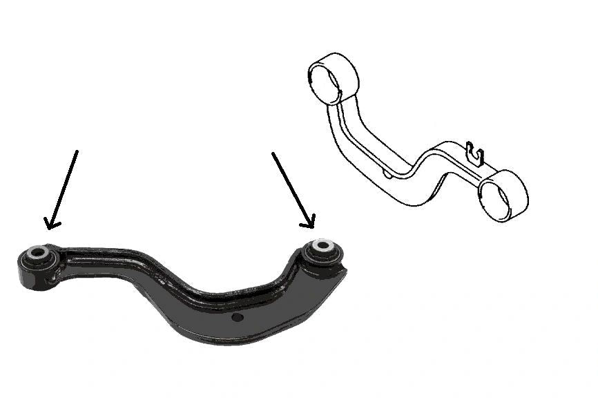 Skoda Octavia / Superb MK2 (2004-2012) Rear Upper Link Suspension Arm Bushes