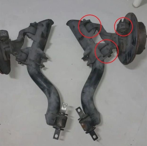 Honda CR-V (2002-2006) Full Front and Rear Suspension Arm & Anti Roll Bar Bushes (Performance Series)